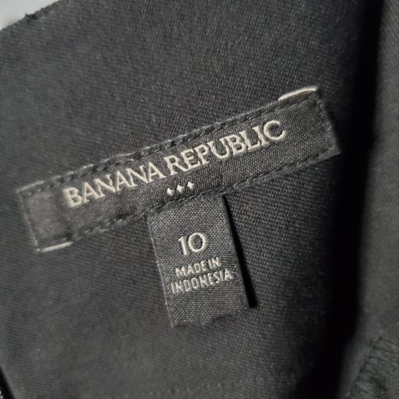 Banana Republic Classic Black Mini Pencil Skirt, 10 - Picture 6 of 8